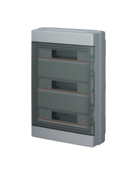 Centralino 36 moduli 3x12 con porta IP65