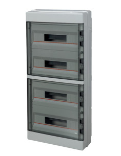 Centralino 72 moduli 4x18 con porta IP65