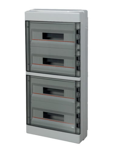 Centralino 72 moduli 4x18 con porta IP65