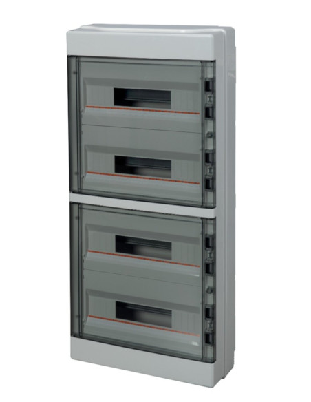 Centralino 72 moduli 4x18 con porta IP65