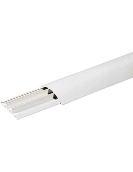 Canale a pavimento bianca 75x17mm