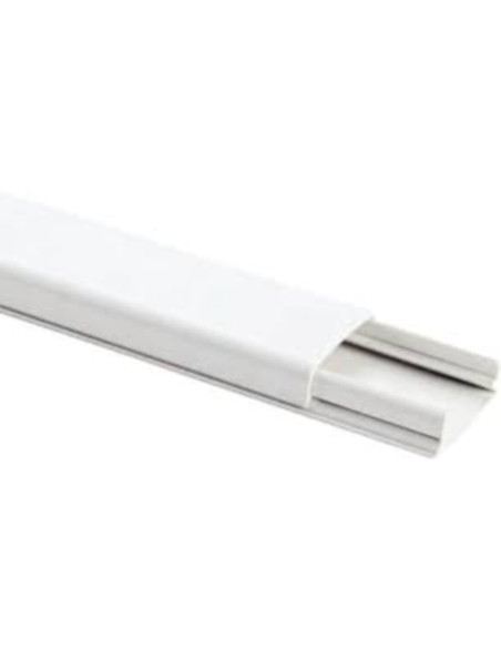 Minicanale cop. avv. 25x25 bianco 1scomp .