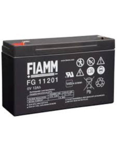 Batteria al piombo Fiamm FG  6V  12Ah