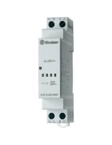 Rele' impulsi 230V 1 out barra DIN 1 mod