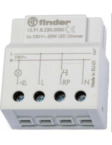 Rele' dimmer 230VAC ad impulsi elettr