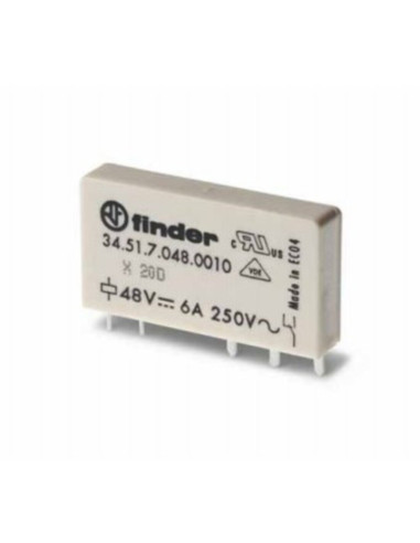 Rele' per c.s. 12VDC 1SC 6A ultrasottile