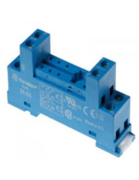 Zoccolo con morsetti a vite 2sc per 4052