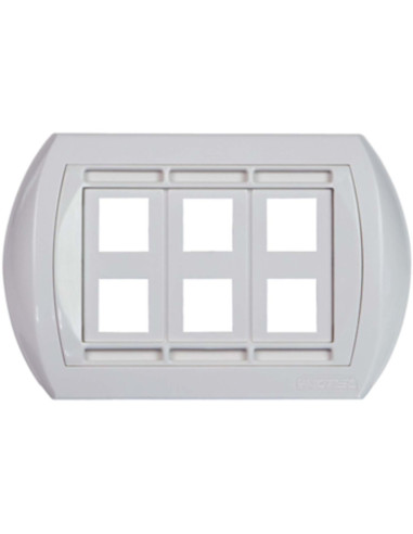 Placca universale keystone 6 posti