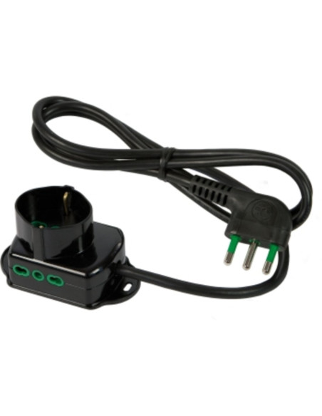 Multipresa 1 out univ+2 out bipasso