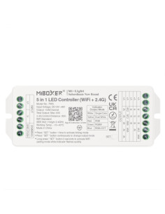 Controller LED Wi-Fi+RF 12-48Vdc 20A con App Tuya (Alexa...