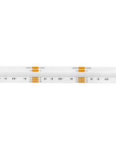 Striscia LED 24Vdc 19,2W/mt RGB+4000k ip20 12mm 360lm/m