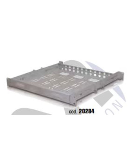 Cassetto fisso 400mm 1u grigio