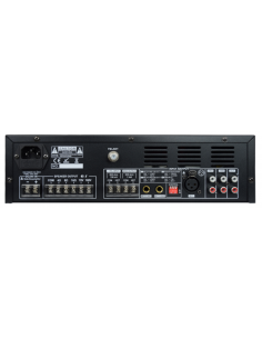 Amplificatore pa 120W max 60W rms 100v mp3/fm/dab/bt 2