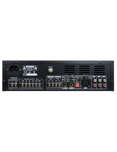 Amplificatore pa 120W max 60W rms 100v...