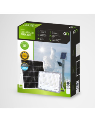 Faro LED da esterno 2400lm IP65 4000k con...