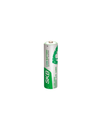 Batteria litio 3,6V 18650 2600mAh skb con...