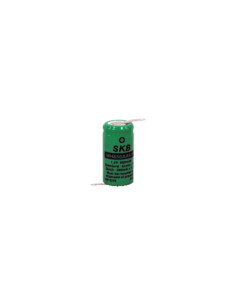 Batteria 2/3 AA NiMH 650mA con lamelle