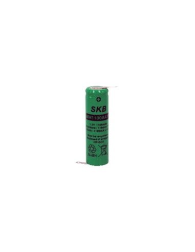 Batteria NiMH AA 1,2V 1100mAh con lamella