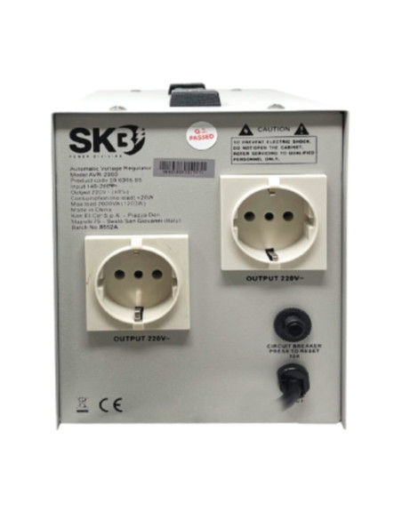 Stabilizzatore di tensione 2000VA 1200w 140-260v 50hz