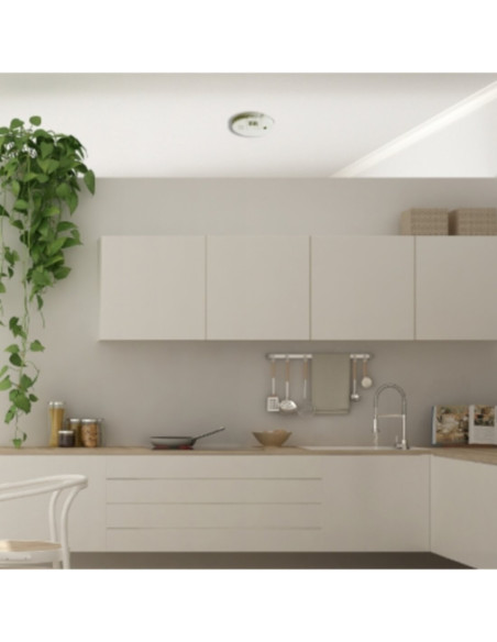 Rilevatore di fumo fotoelettrico a batteria