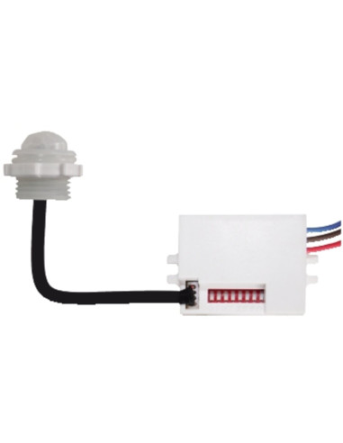 Mini sensore PIR da incasso 360° 800W