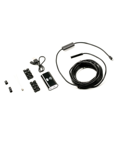 Microcamera endoscopica wi-fi per ispezioni 5m a batteria