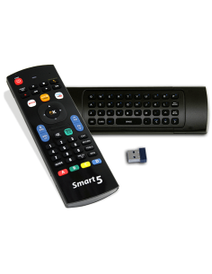 Telecomando universale TV Smart double face con tastiera...