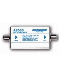 Amplificatore di linea sat 12 db 100 dbu con cavo scart