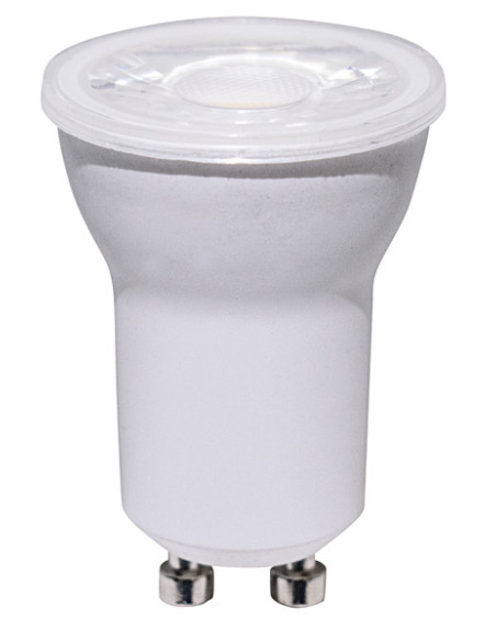 Lampada LED COB MR11 GU10 4W 38° 3000K 220V 350LM