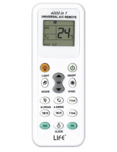 Telecomando condizionatori 4000 in 1