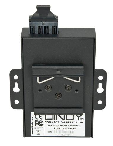 Media converter industrial sc 100base fx,...