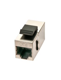 Doppia femmina RJ45 attacco keystone Cat.6 FTP