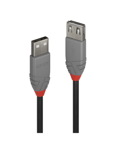Cavo USB 2.0 Tipo A/A M/F 5m Anthra Line
