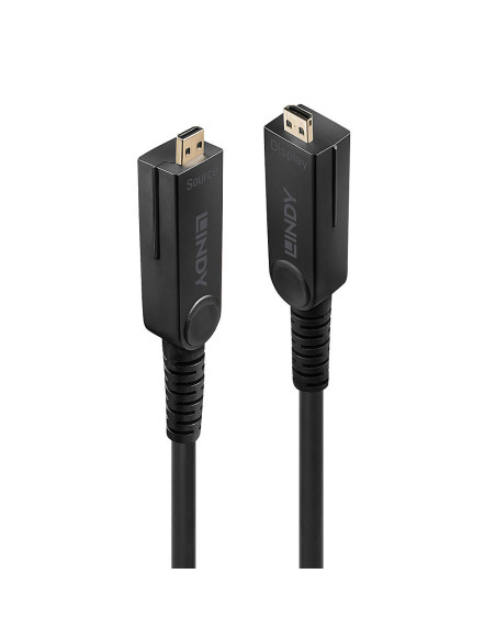 Cavo Micro-HDMI 4k 60Hz in fibra ottica con connettori HDMI e DVI lunghezza 30m