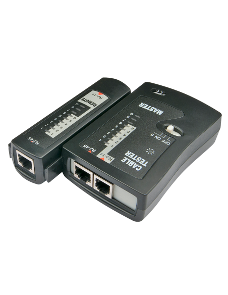 Tester per cavi RJ45/12/11/10