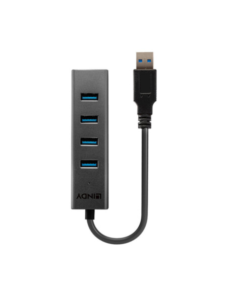 Hub USB 3.0 tipo A, 4 porte