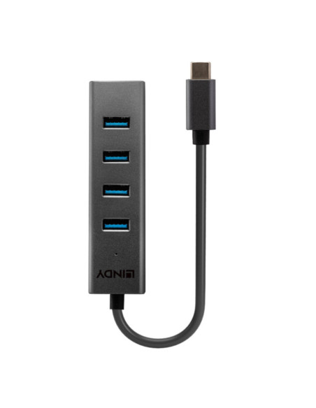 Hub USB 3.2 gen1 tipo c, 4 porte