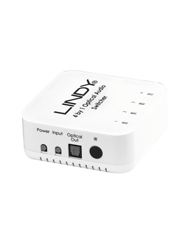 Switch audio digit.toslink spdif remote 4 porte