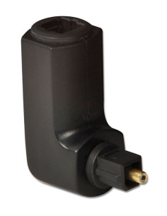 Adattatore toslink 90° rotazione 360°
