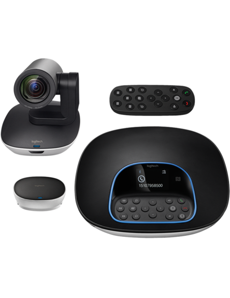 Videoconferenza GROUP logitech con mic. telecamera, altoparlanti e telcomando