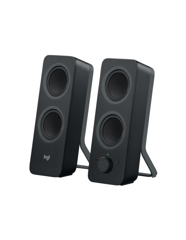Casse Logitech stereo + bluetooth nere