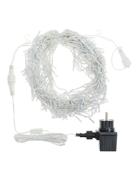 Ice light 24V 360 led luce fissa bianco freddo 4m x 36cm prolungabile