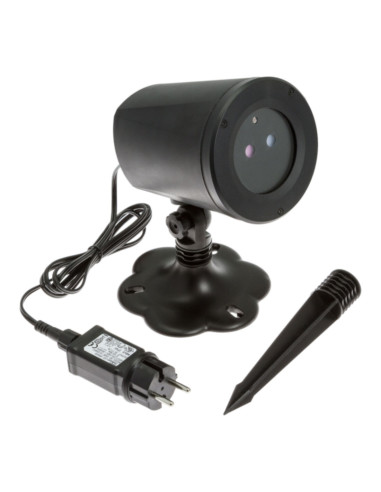 Proiettore garden laser verde/rosso 15m 5V IP65...