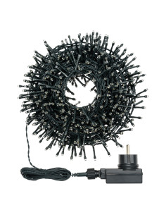 Catena LED MiniCluster ⌀6cm 750 led 15m bianco freddo... 2