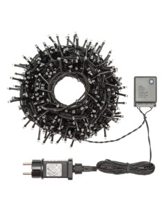 Catena LED TLH 300 LED multicolore 21,5m con giochi di...