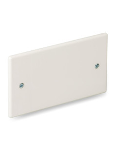 Coperchio scatola 4 moduli con viti bianca