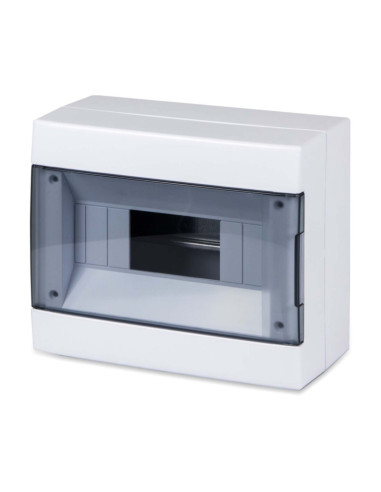 Scatola parete 8/10 moduli din IP40 porta...
