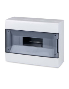 Scatola parete 12/14 moduli din IP40 porta trasparente