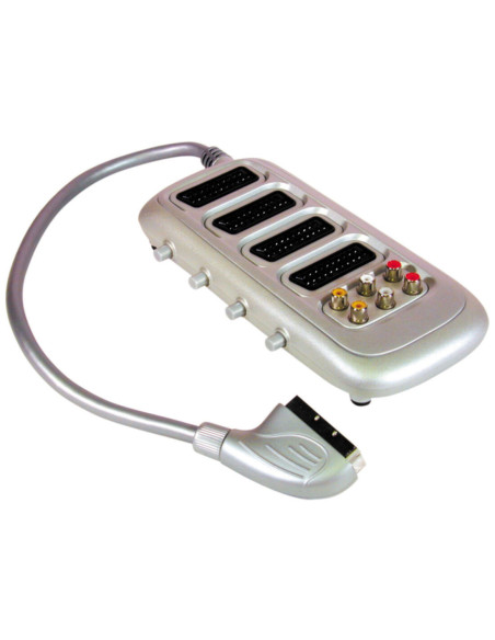 Mixer A/V 4ing con pulsante selezione