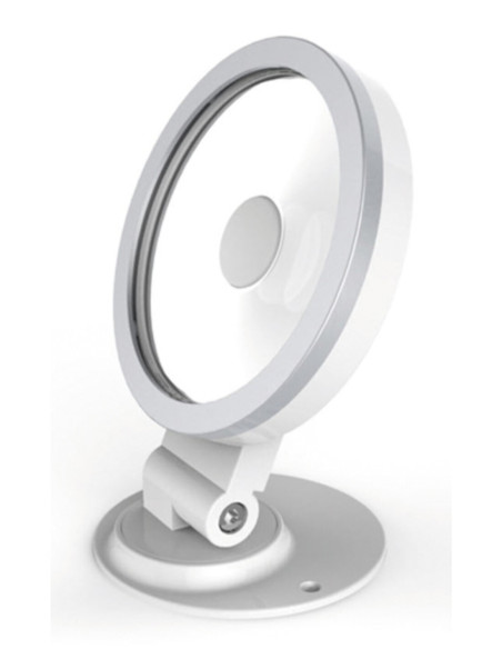 Faro LED 10W 6000k IP65 circle ultraslim bianco freddo